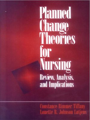 cover image of Planned Change Theories for Nursing